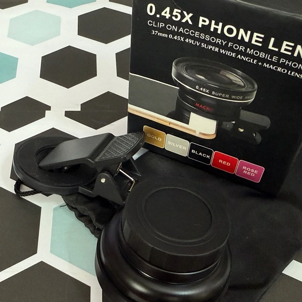 0.45X Phone Lens - Black
